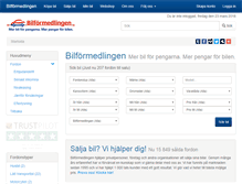 Tablet Screenshot of bilformedlingen.com